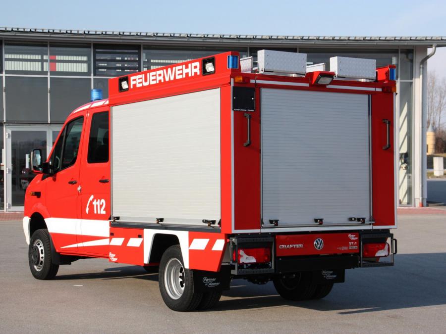 Volkswagen Crafter Double Cab Pickup 4Motion Feuerwehr 2011 года  (фото 4 из 5)